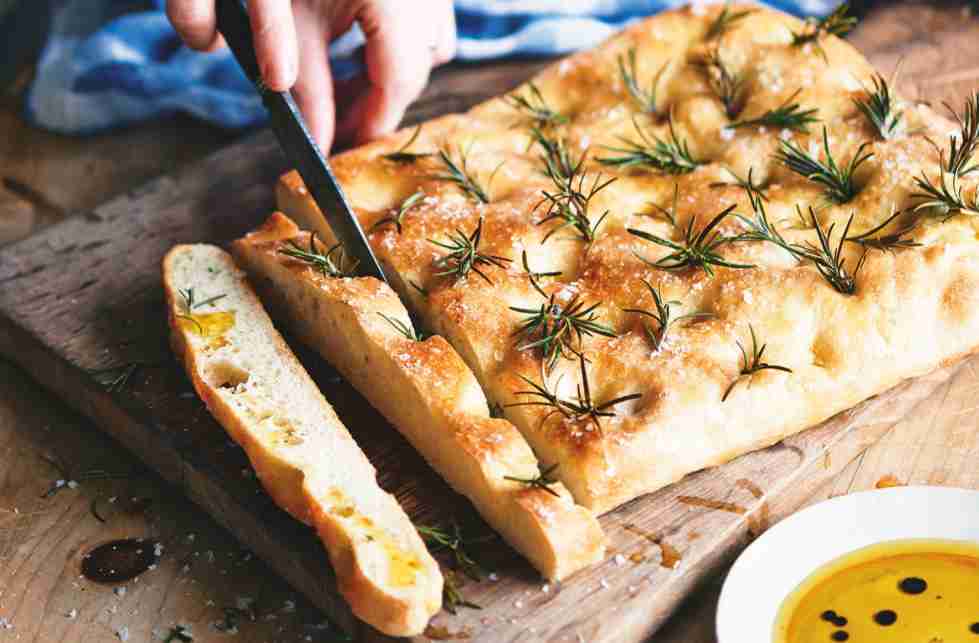 Olive Oil and Herb Focaccia